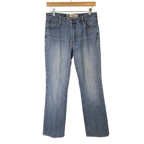 Gap Womens Boot Cut Jeans Size 8 Reg Light Blue Denim Capsule Wardrobe - Picture 1 of 10